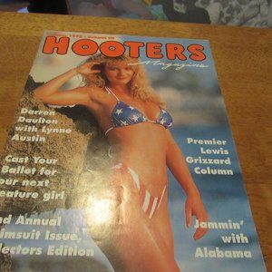 Vintage 1992 Hooters Magazine